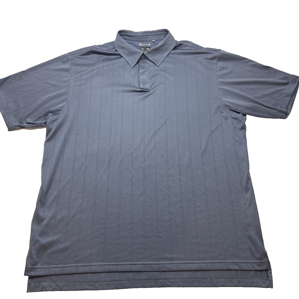 Adidas Climate Mens Polo Shirt Cool Blue Color Size 2X